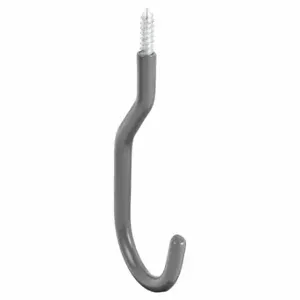 GRAINGER 49GV54 Bike Hook, 1 Hooks, Steel, Zinc Plated, 2 3/4 Inch Hook Height, 4 5/8 Inch Projection | CQ2EUZ