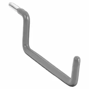 GRAINGER 49GV55 Ladder Hook, 1 Hooks, Aluminum, Natural, 7 1/2 Inch Size Hook Ht | CQ2EVC