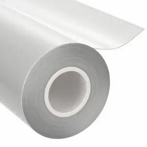 GRAINGER 4CCV6 Roll Stock, 3/4 Inch Width, 4 1/2 ft Length, White, Opaque, 6, 373 Psi Tensile Strength | CQ7RXL