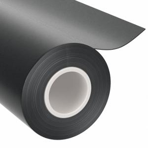 GRAINGER 4CDE6 Roll Stock, 6 Inch Width, 50 ft Length, Black, Opaque, 6, 373 Psi Tensile Strength | CQ7RXR
