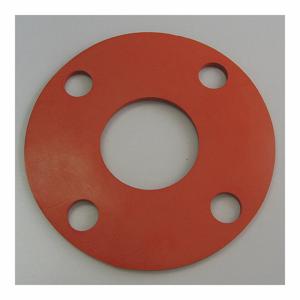 GRAINGER 4CYX5 Flange Gasket, 8 Inch Pipe Size, 13 1/2 Inch Outside Dia., Red | CJ2EUX
