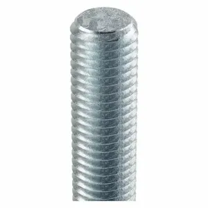 GRAINGER 4FGJ6 Fully Threaded Rod, 1 14 Thread Size, Steel, Zinc Plated, 2 ft Overall Length | CP9QXH