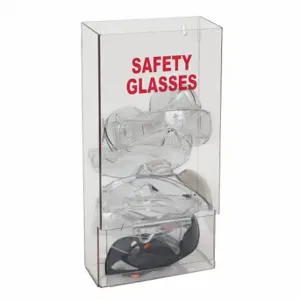 GRAINGER 4GMR5 Protective Eyewear Dispenser, 15 3/4 Inch Height x 8 Inch Width x 4 Inch Depth, 25 Pairs | CP9CHF