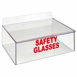 GRAINGER 4GMR6 Protective Eyewear Dispenser, 4 5/8 Inch Height x 9 Inch Width x 6 3/4 Inch Depth, 6 Pairs | CP9CHG