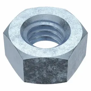 GRAINGER 4KGX6 Hex Nut, 5/16 18 Thread, 1/2 Inch Hex Width, 17/64 Inch Hex Height, Steel, Grade 5 | CQ2AKE