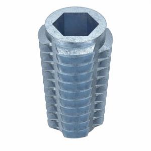 GRAINGER 4KXR3 Hex Drive Threaded Insert, M6-1Int Thrd Sz, 19 63/64 mm Overall Length, 11.506 mm Dia | CQ4LVJ