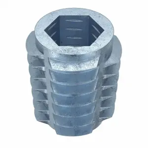 GRAINGER 4KXR7 Hex Drive Threaded Insert, 1/4 20 Int Thrd Sz, 33/64 Inch Overall Length | CQ4LUK