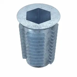 GRAINGER 4KXU7 Hex Drive Threaded Insert, M8-1.25 Int Thrd Sz, 19 63/64 mm Overall Length, 14.3 mm Dia | CQ4LVQ