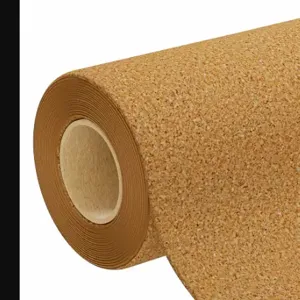 GRAINGER 4NLY2 Cork, Roll, Cork, 25 Ft Lg, 4 Ft Width, 2.5 mm Thick, Plain Backing Plain Backing | CP8ZPC