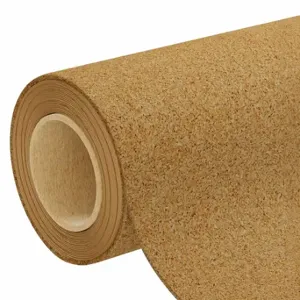 GRAINGER 4NLZ2 Cork, Roll, Cork, 105 Ft Lg, 4 Ft Width, 2.5 mm Thick, Plain Backing Plain Backing | CP8ZNX