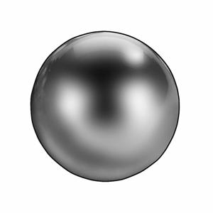 GRAINGER 4RJH7 Korrosionsbeständiger Präzisionsball, 5/32 Zoll Durchmesser, 0.251 g Ballgewicht, 100 Stück | CH9YDM