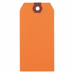 GRAINGER 1GYY9 Blank Shipping Tag, #2, 3 1/4 Inch Tag Height, 1 5/8 Inch Tag Width, 13 Points | CP7RBK