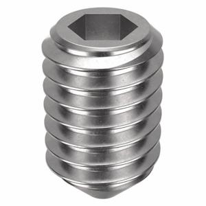 GRAINGER 4XLY9 Socket Set Screw, 5/16-18 Thread Size, 1/2 Inch Length, Stainless Steel | CQ4MDY