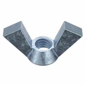 GRAINGER 4XLZ8 Wing Nut, 5/16 Inch Size, Steel, Zinc Plated, 1 1/4 Inch Max Wing Span | CQ7YPX