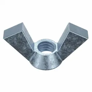 GRAINGER 4XLZ8 Wing Nut, 5/16 Inch Size, Steel, Zinc Plated, 1 1/4 Inch Max Wing Span | CQ7YPX