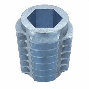 GRAINGER 4ZU73 Hex Drive Threaded Insert, M6-1Int Thrd Sz, 13 mm Overall Length, 11.506 mm Dia | CQ4LVE