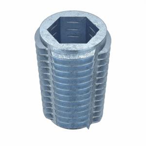 GRAINGER 4ZU75 Hex Drive Threaded Insert, #8-32 Int Thrd Sz, 25/64 Inch Overall Length, 0.272 Inch Dia | CQ4LUG