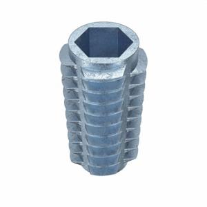 GRAINGER 4ZU84 Hex Drive Threaded Insert, 5/16 18 Int Thrd Sz, 63/64 Inch Overall Length | CQ4LVD