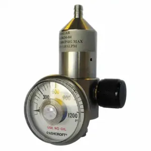 GRAINGER 518SS Gas Regulator, 1 lpm | CP9RUD 9KJM8