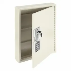 GRAINGER 52AU01 Key Cabinet Digital Lock, Electronic Key Box, 110 Key Capacity | CQ2GME