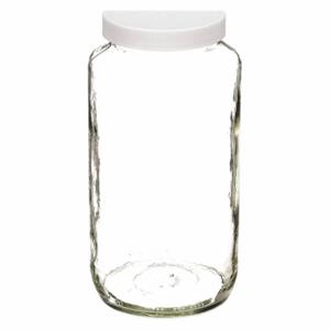 GRAINGER 5305-32 Replacement Jar With Ptfe Liner And Cap, 32 Fl Oz Capacity, Glass, 12 PK | CP9CAM 9F250