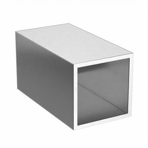 GRAINGER 540_6_0 Stainless Steel Square Tube 304, 6 Inch Length, 3 Inch Width, 3 Inch Height, Welded, 70 | CQ4CBB 786GH8