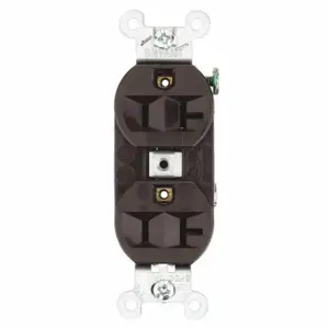 GRAINGER 5362BN Receptacle, Duplex, 5-20R, 20 A, 125V AC, Brown, 2 Poles, Screw Terminals | CP8XWC 52HC70