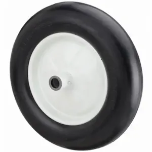 GRAINGER 53CM42 Flat-Free Polyurethane Foam Wheel, 15 1/2 Inch Wheel Dia, 4 Inch Wheel Width, 425 lb | CQ3RCN