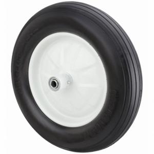 GRAINGER 53CM68 Flat-Free Polyurethane Foam Wheel, 8 Inch Wheel Dia, 4 Inch Wheel Width, 375 lb | CQ3RCY