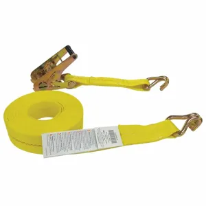 GRAINGER 55ET67 Tie Down Strap, 27 Feet Length x 2 Inch Width, 3,300 Lbs Load Limit | CE9DNU