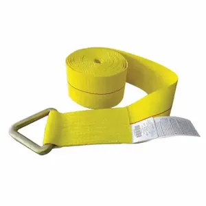 GRAINGER 55ET69 Tie Down Strap, 27 ft Cargo Tie Down Length, 4 Inch Cargo Tie Down Width, 5 | CP8VBC