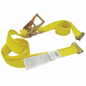 GRAINGER 55ET58 Tie Down Strap, 12 Feet Length x 2 Inch Width, 1,000 Lbs Load Limit | CE9DPD