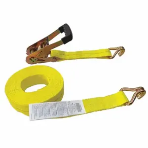 GRAINGER 55ET77 Tie Down Strap, 27 ft Cargo Tie Down Length, 2 Inch Cargo Tie Down Width, 3 | CP8VBB