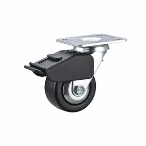 GRAINGER 55KJ68 Debris-Resistant Standard Plate Caster, 4 Inch Dia | CQ6XYX