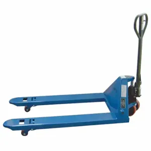 GRAINGER 55NR93 Pallet Jack, 5000 lb Load Capacity, 48 Inch x 6 1/4 Inch, 27 Inch, 14 1/2 in | CQ3PBR