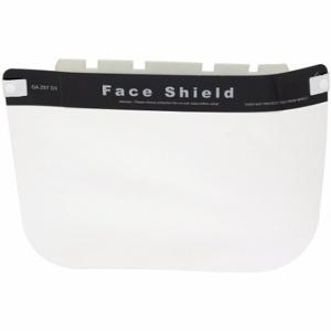 GRAINGER 56JN05 Einweg-Gesichtsschutz, Polyethylen, beschlagfrei, klar | CP9CJK