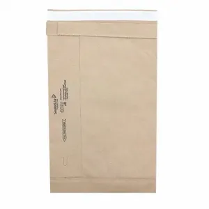 GRAINGER 56LT01 Padded Mailer, Recycled Macerated Padding, Kraft | CQ4CHA