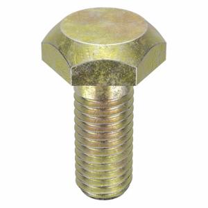 GRAINGER 5CKF3 Structural Bolt, Steel, Zinc Yellow, 1/2 Inch Size-13 Thread Size, 1 1/4 Inch Length | CQ7ETX