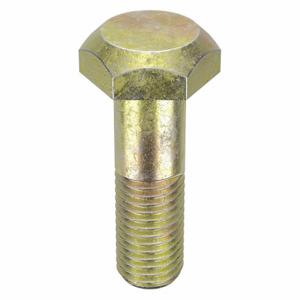 GRAINGER 5CKG2 Structural Bolt, Steel, Zinc Yellow, 3/4 Inch Size-10 Thread Size, 2 1/2 Inch Length | CQ7EUE