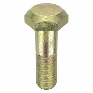 GRAINGER 5CKG2 Structural Bolt, Steel, Zinc Yellow, 3/4 Inch Size-10 Thread Size, 2 1/2 Inch Length | CQ7EUE