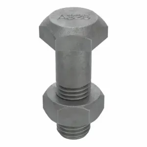 GRAINGER 1RY94 Structural Bolt, Steel, A325 Type 1, Hot Dipped Galvanized, 1 1/4 Inch-7 Thread Size | CQ7EPX