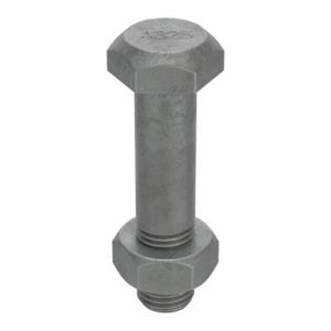 GRAINGER 1RY68 Structural Bolt, Steel, A325 Type 1, Hot Dipped Galvanized, 1 Inch Size-8 Thread Size | CQ7EWB