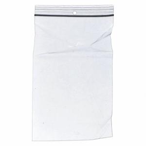 GRAINGER 5CPA6 Reclosable Poly Bag, 4 Mil Thick, 8 Inch Width, 10 Inch Length, With Hang Hole, 1000 PK | CQ4ANH