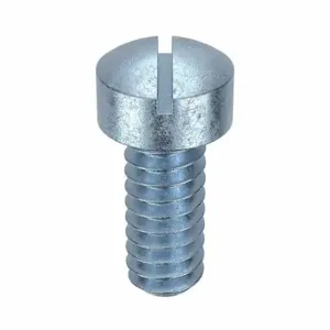 GRAINGER 1HA60 Machine Screw, #6-32 Thread Size, 3/4 Inch Length, Steel, Zinc Plated, Fillister, Slotted | CQ6XUJ