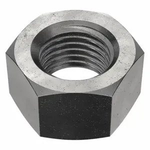 GRAINGER 5CUV6 Jam Nut, 3 Inch Size Hex Width, 1 23/32 Inch Size Hex Ht, Steel, Grade 2, Black Oxide | CQ2AUE