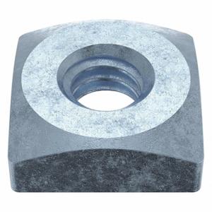 GRAINGER 5CVG0 Square Nut, #8-32 Thread Size, Steel, Zinc Plated, 1/8 Inch Ht, 11/32 Inch Width | CQ6AXM