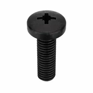 GRAINGER 5GME0 Machine Screw, #10-32 Thread Size, 3/8 Inch Size Length, 18-8 Stainless Steel, Black Oxide | CQ6XRQ