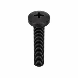 GRAINGER 5GME3 Machine Screw, #10-32 Thread Size, 3/4 Inch Size Length, 18-8 Stainless Steel, Black Oxide | CQ6XRP