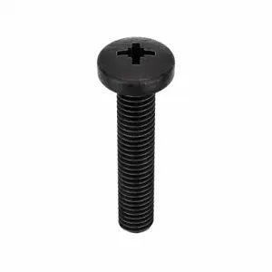 GRAINGER 5GME3 Machine Screw, #10-32 Thread Size, 3/4 Inch Size Length, 18-8 Stainless Steel, Black Oxide | CQ6XRP