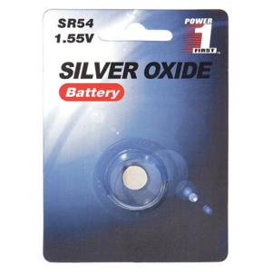 GRAINGER 5HXH7 Button Cell Battery, 389/390 Battery Size, Silver Oxide, 90 mAh Capacity, 1.5VDC | CP9CHT